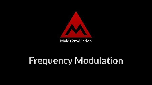 Tutorial: #08 - The Frequency Modulation
