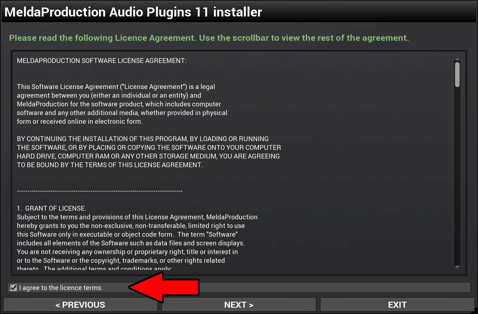 How to install melda plugins