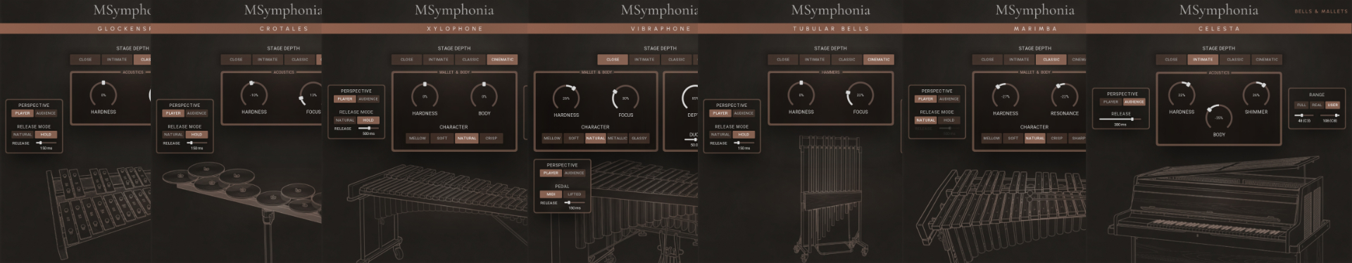Seven Great Instruments in One Collection