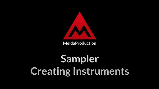 Tutorial: #11 - Sampler - Creating instruments