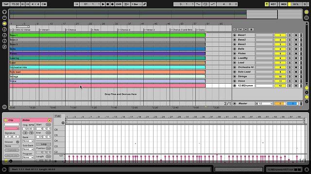 4 - Creating a drum track in Ableton Live