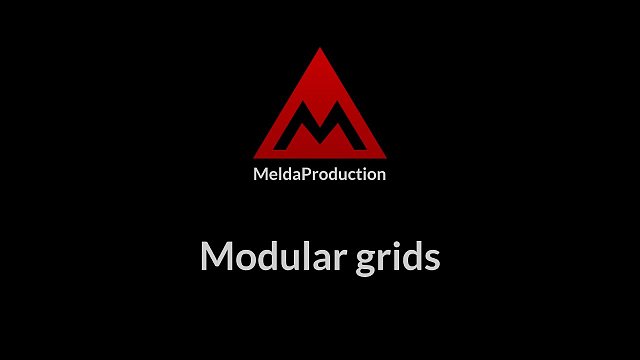Tutorial: #3 - The modular instrument, part 2 - Modular grids