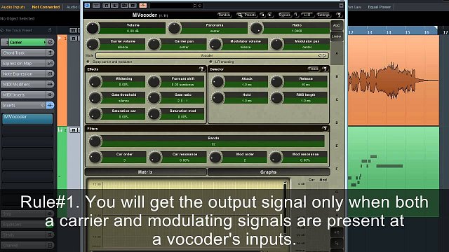 MVocoder: Video tutorial 1