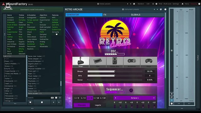 Tutorial: MSoundFactory - 3 versions differences