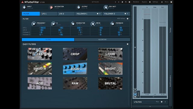 MTurboFilter: Quick Introduction