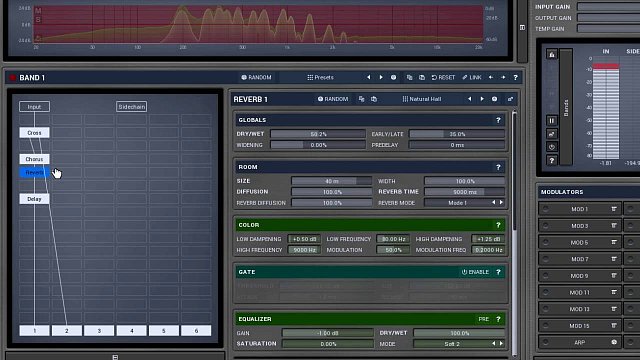 Video examples #2 - Adaptive chorus, mid/side stuff...