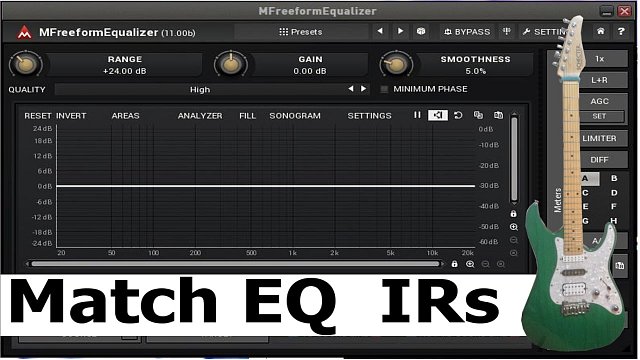 Making impulse responses using match EQ