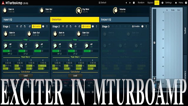MTurboAmp - Making an Exciter