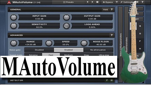 MAutoVolume: MAutoVolume quick tips