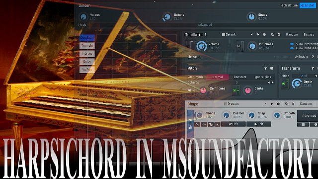 Harpsichord Synthesis