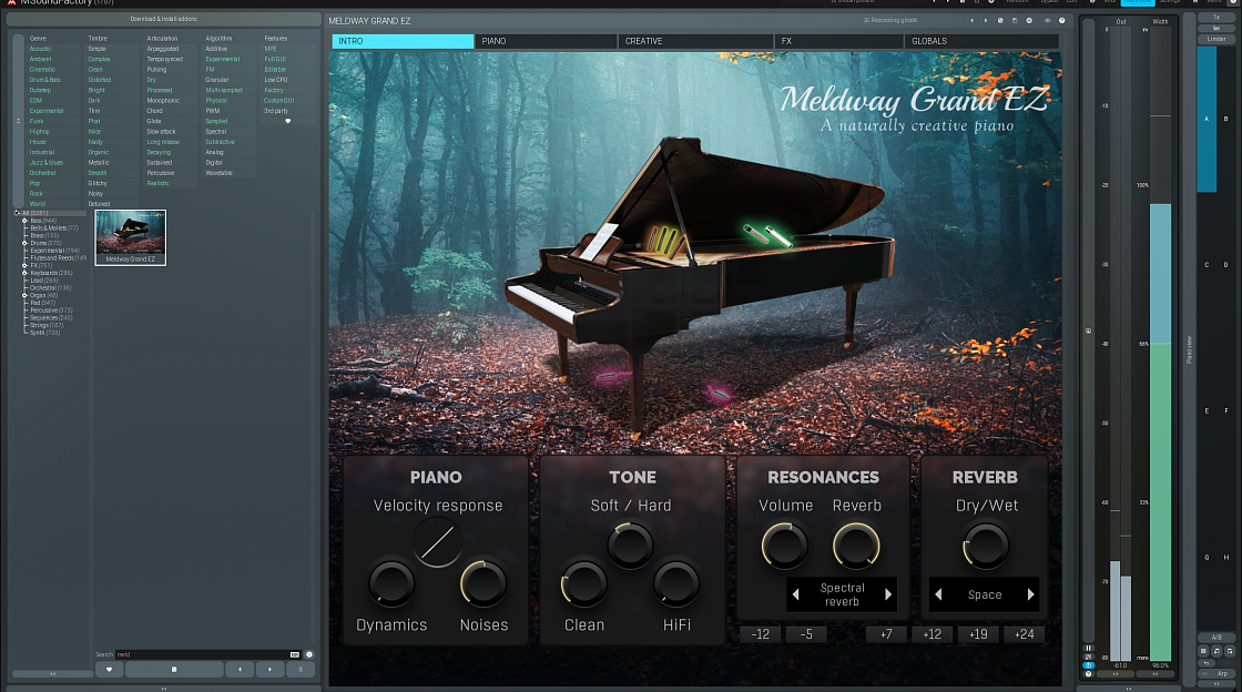 MeldwayGrandEZ: The Compact Grand Piano