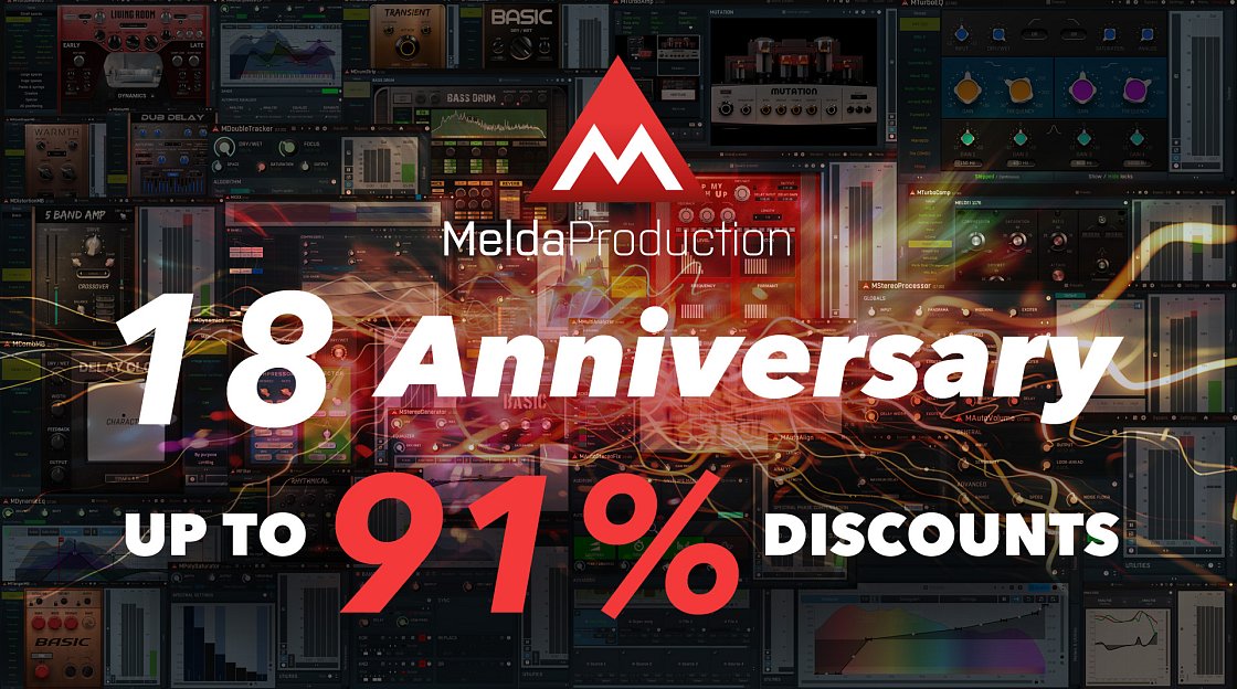 18 Years of MeldaProduction: Adulthood Suits Us
