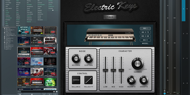 Electric Keys - Tines